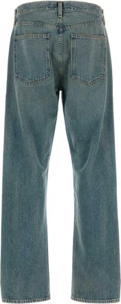 A Gold E Mens Denim Jeans Platformmdtintedind Exterior: Cotton