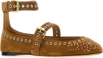 Isabel Marant Yzla Ballerinas - Cognac