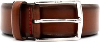 HUGO BOSS Gregor Riem - Heren - Riemen - Bruin - 95 CM - Leer - Accessoires