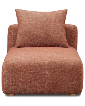 TOV Furniture Tov Furniture Hangover Sedona Red Textured Fabric Modular Armless Chair