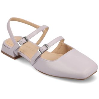Journee Collection Womens Wide Width Gretchenn Flats