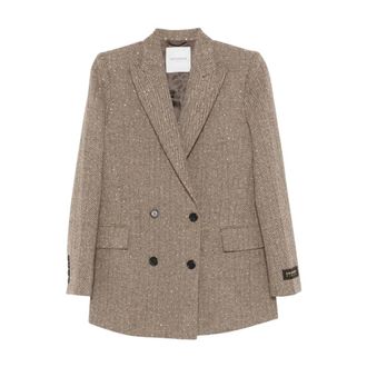 Ermanno Scervino Dames, Jassen, Bruin, Maat: XS