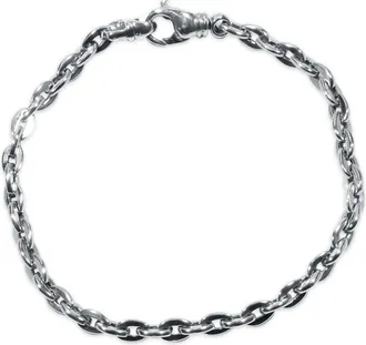 Pompeii3 Mens Link 14k Gold (19gram) or Platinum (30gram) 5mm Bracelet 8.5