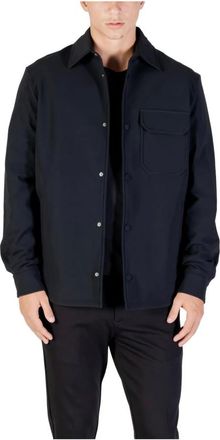 Antony Morato Heren, Jassen, Zwart, Maat: XL Leer