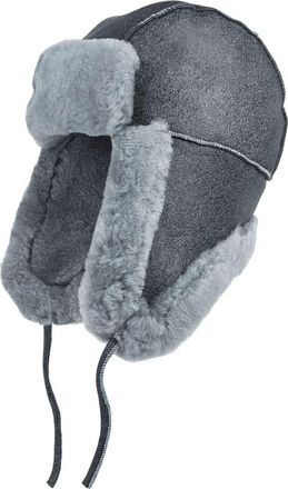 TruClothing RAF Aviator Suede Sheepskin B-55 Trapper Hat