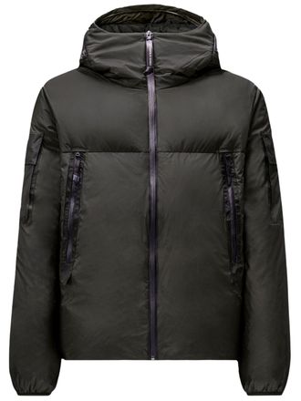 C.P. Company Black High-Collar Puffer Down Jacket