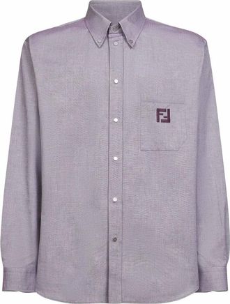 Fendi Hombre, Camisas, P&uacute;rpura, Talla: M
