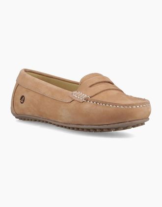 Sperry Top-Sider Womens Sperry Tubarao Slip On Nubuck Womens Tan Moccasins Shoes - Brown - Size: 8