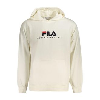 Fila Bianco Katoenen Heren Sweatshirt