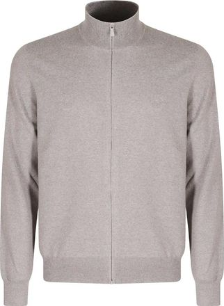 Tagliatore Cardigan con zip Raymond - - Knitwear - Uomo - Marrone - 2XL