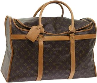 Louis Vuitton Pre-owned Pet Carry - Dames - Vintage Weekendtas - Bruin - ONE Size - Leer - Vintage