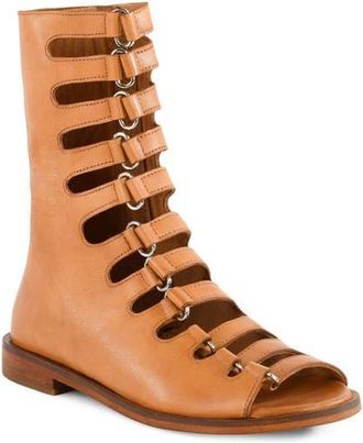 Seychelles Mainstage Strappy Buckle Boot in Tan at Nordstrom, Size 6.5
