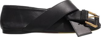 Moschino Sandals - Belted Up - black - Sandals for ladies