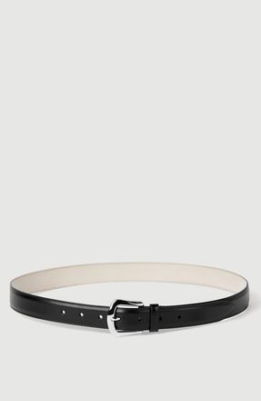 Brunello Cucinelli Calfskin belt in Black at Nordstrom, Size 105