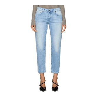 Dondup Cropped Jeans, female, Blue, W26, Denim Jeans
