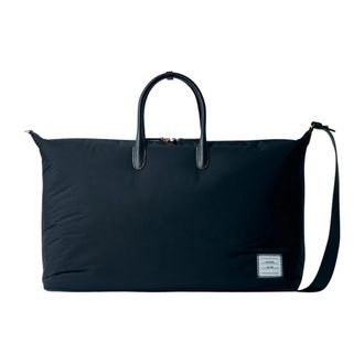 Thom Browne Logo Patch Duffle Bag - Heren - Weekendtassen - Zwart - ONE Size - Polyester - Tassen