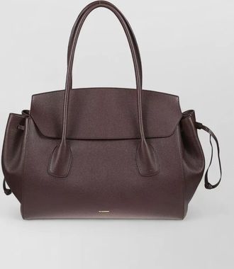 Jil Sander voyage medium tote bag side ties