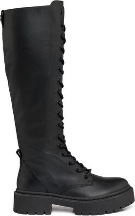 Steve Madden Germaine Boot BLACK LEATHER