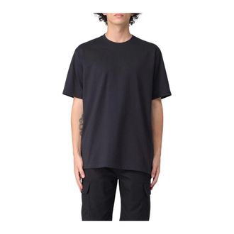 Yohji Yamamoto T-Shirts, male, Black, Size: M Classic Crew Neck T-Shirt