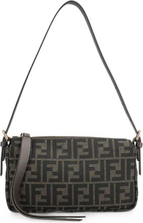 Fendi Shoulder Bags - Dames - Schoudertassen - Bruin - ONE Size - Tassen