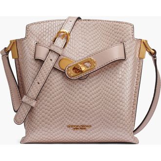 DKNY Bridgehampton Snake Small Crossbody in Snow Petal at Nordstrom