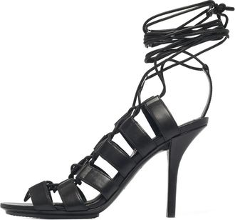 Burberry Sandali modello gladiatore - Nero