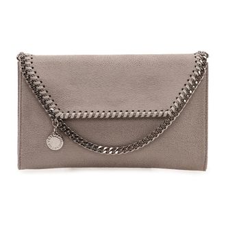 Stella McCartney Stella McCartney, Clutches, female, Gray, Size: ONE SIZE Falabella Wallet