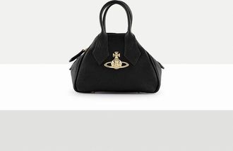 Vivienne Westwood Mini Yasmine Bag Faux Leather Black