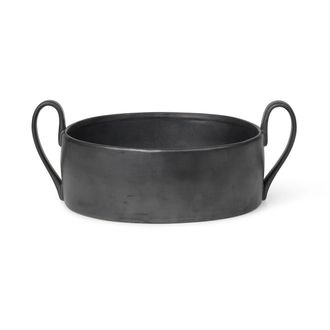 Ferm Living Flow Obstschale, schwarz