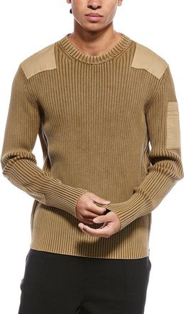 Helmut Lang Rib Military Crewneck Sweater