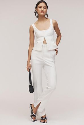 Acler Newland High-Rise Split-Hem Pants