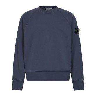 Stone Island Ghost Crew Sweatshirt - male - Stone Island - Sweatshirts - Blue - XL - Sweatshirts & Hoodies
