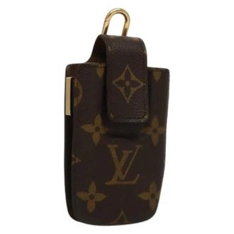 Louis Vuitton Pre-owned Accessories, female, Brown, Size: ONE SIZE Pre-owned Canvas Home-Office