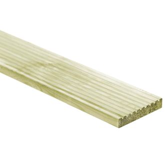 vidaXL Tabl&oacute;n De Decking 8 Pcs Verde Impregnado 1,16 M&sup2; Vidaxl
