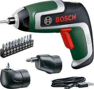 Bosch Utensili - Avvitatore A Batteria 3,6v Con Accessori, Cavo Usb 06039e0021