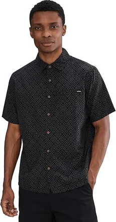 Hurley Aero Short Sleeve Mens T Shirt Black : 2XL, Cotton/Rayon