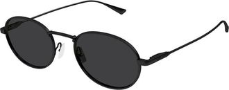 Saint Laurent Unisex Black Oval Sunglasses SL799 001