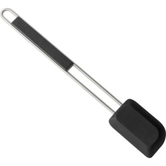 Kuhn Rikon Essential Scraper Spatula with Flexible Silicone Blade in Black at Nordstrom