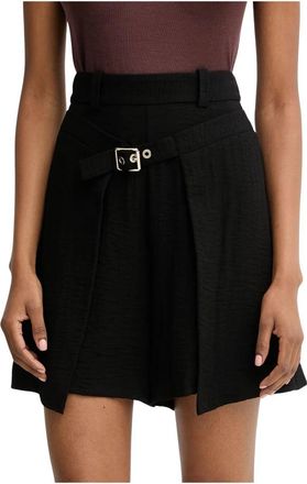 Simona Corsellini Short Shorts - Dames - Bermuda - Zwart - XL - Korte Broeken