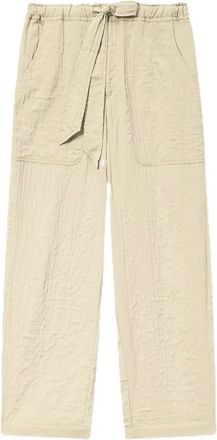 Isabel Marant Broeken, Dames, Beige, L, Katoen, Bilna Broeken