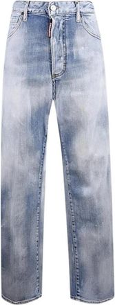 Dsquared2 Boston Jeans - Heren - Regular Fit Jeans - Blauw - W34 - Katoen - Jeans