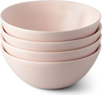 Fable Home Breakfast Bowls in Blush Pink at Nordstrom, Size Medium
