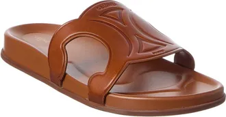 Celine Celine Logo Leather Sandal