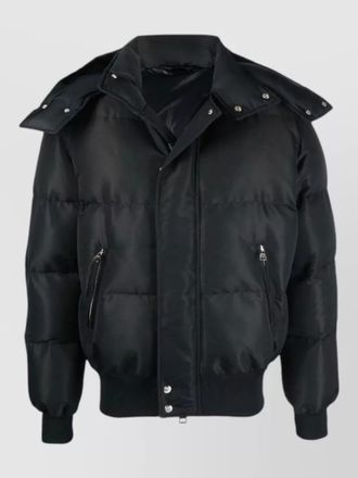 Alexander McQueen down bomber jacket