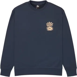 Quiksilver Salt Water Graphic Crew Pullover f&uuml;r Herren | blau