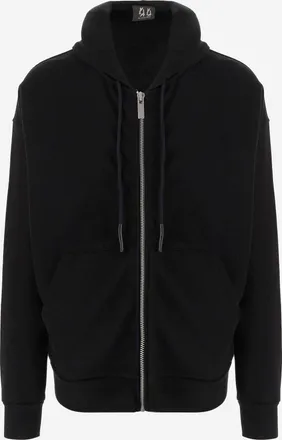 44 Label Group katoenen hoodie met logo