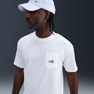 Nike Mens Nike Sportswear Monarch T-Shirt in White | HV0129-100