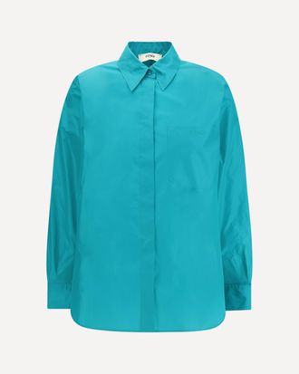 Fendi Camicia in taffet&agrave; di seta Woman 38