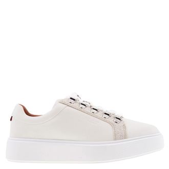 Bally Asaka Leather Low-Top Sneakers, Brand Size 35 ( US Size 4.5 )
