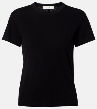 The Row Jovita cotton, cashmere and silk T-shirt